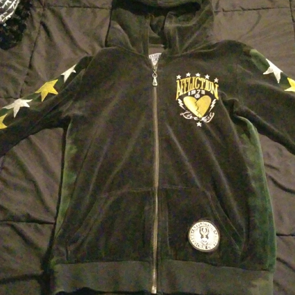 Zip up hoodie jacket